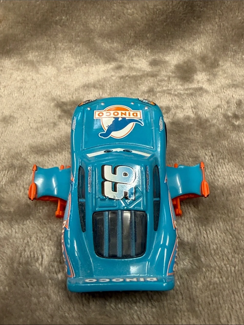 🏎️ RARE! Dinoco Wings Out McQueen Diecast Disney Cars